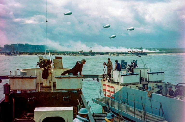 Were landing craft armed? - D-Day Landing Craft